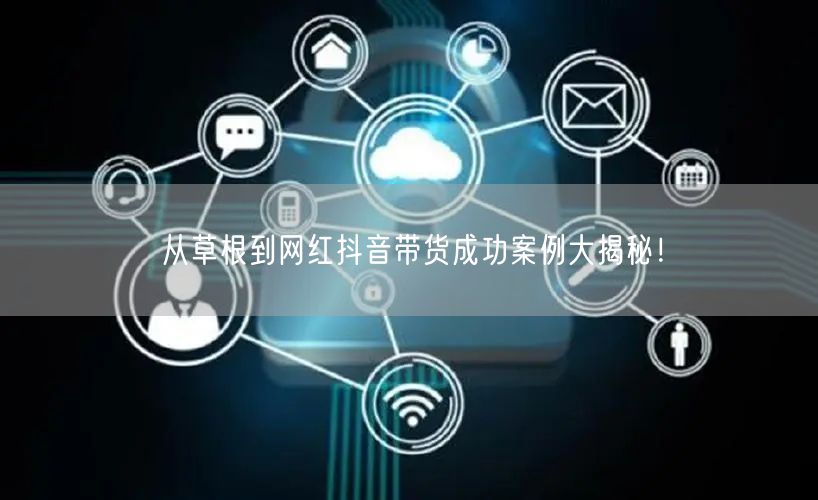 从草根到网红抖音带货成功案例大揭秘！