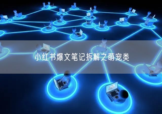 小红书爆文笔记拆解之萌宠类